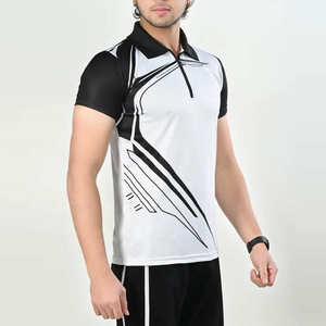 เสื้อโปโลซับลิเมชั่นออกแบบเองขายดีสำหรับผู้ชาย คุณภาพสูง ระบายอากาศได้ดี เหมาะสำหรับใส่ในฤดูร้อน เสื้อโปโลซับลิเมชั่นสำหรับตีกอล์ฟ - Product Image 3