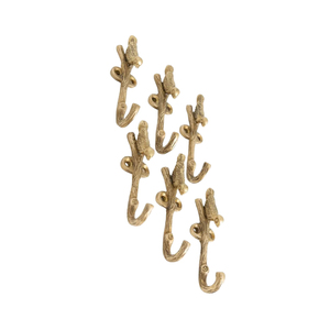 Gancho de pared de metal resistente con forma de hueso de perro, estilo vintage, doble gancho para correas, toallas y llaves, para decoración de entrada de tiendas de mascotas, suministro de fábrica - Product Image 4
