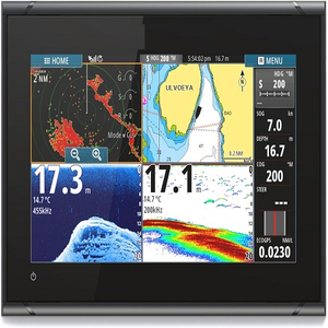 เครื่องหาตำแหน่งเรือและเครื่องหาปลา พร้อมตัวเลือกทรานสดิวเซอร์และเรดาร์ พร้อมการ์ดแผนที่ C-MAP Discover ที่โหลดไว้ล่วงหน้า - Product Image 6