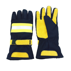 Guantes de Bombero Premium Fabricados con Materiales de Alta Calidad, Palma Reforzada y Cobertura Extendida de Muñeca OEM - Product Image 1