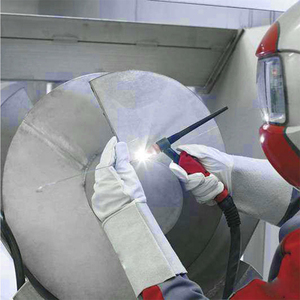 Guantes de Soldadura TIG Resistentes al Calor Personalizados OEM ODM, Guantes de Protección Duraderos de Cuero Antideslizantes y Transpirables con Puño de 12 Pulgadas - Product Image 5