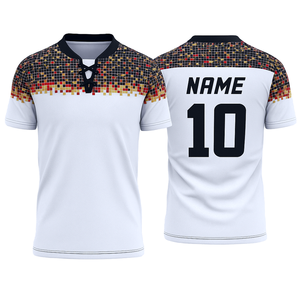 Custom Made Children Team Black Sportswear Quick Dry Breathable Football Uniform for Men with Sublimated Design - Product Image 1