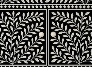 ILAHI's Bone Inlay <b>Drawer</b> Modern Design Agate Detailing <b>Storage</b> Portable Home Furniture - Product Image 5