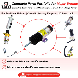 20780GT 71696 Solénoïde d'arrêt de carburant pour nacelles articulées Kubota Condor Genie Grove JLG Miller MP – Sans <span class=keywords><strong>OMQ</strong></span> - Product Image 2