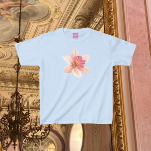 Camiseta con Diseño Gráfico Personalizado al por Mayor, Camiseta de Verano con Estampado de Flor de Plumeria para Mujer, Fábrica de Ropa Personalizada de Alta Calidad con MOQ Bajo - Product Image 4