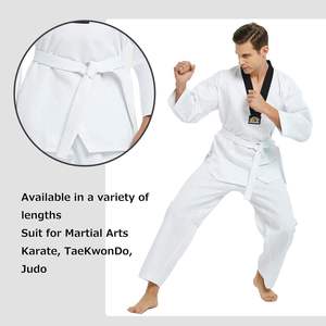 Ceintures d'arts martiaux personnalisées avec logo OEM pour hommes et femmes, haute qualité, 100% coton, 120g, judo, karaté, BJJ - Product Image 4