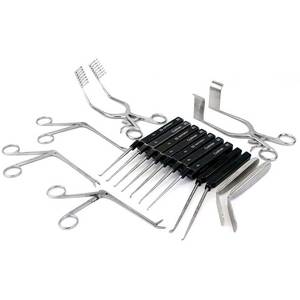 Ensemble d'instruments chirurgicaux pour la neurochirurgie, outils de chirurgie cérébrale et vertébrale, acier de précision, orthopédie, kit durable et écologique - Product Image 4
