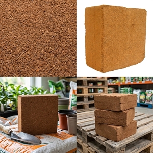 Bloques de Fibra de Coco Biodegradables, Medio de Cultivo sin Tierra para Plantas, 5 kg, Suministro Agrícola Ecológico - Product Image 3