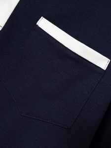 Camisas Polo Casuales para Hombre, Camisa de Golf Clásica de Manga Corta, Top de Algodón con Botones y Bolsillo - Product Image 4