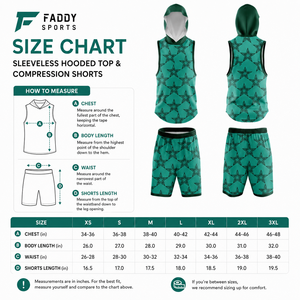 Tenue de football 7v7 personnalisée par sublimation : Maillot à capuche sans manches et short à séchage rapide pour l'entraînement des équipes de flag football jeunesse - Product Image 6