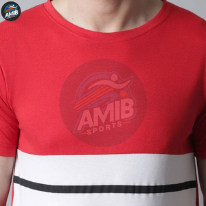 Camisetas de Hombre, Nuevo Estilo, Color Sólido, Tejido Resistente, Transpirable, Personalizable, Cuello Redondo - Product Image 4