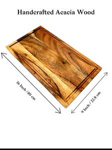 Planches à découper en bois d'acacia, décoratives, faites à la main, prix usine, en provenance d'Inde, vente en gros. - Product Image 2