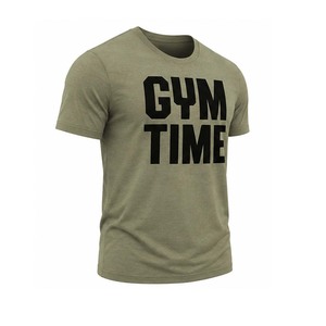 T-shirt de sport pour homme, respirant et anti-transpiration, extensible, pour entraînement et fitness, vêtements de sport personnalisables, fournisseur d'articles de fitness - Product Image 3