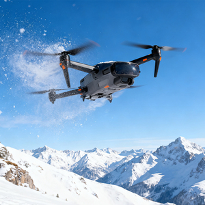 Drone de relevé UAV 007 avec double caméra, imagerie 48MP 4K, précision RTK, autonomie de 53 minutes, portée de 45 km, résistance au vent de 12 m - Product Image 3