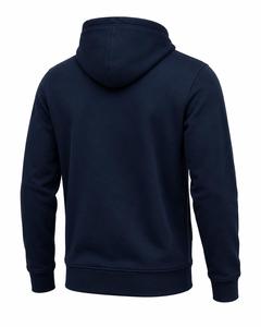 Men's Hooded Pullover Sweatshirt Winter Solid Color Fleece Casual Regular Sleeve <b>Black</b> Trim Design <b>Zipper</b> <b>Hoodie</b> Quick Dry - Product Image 3