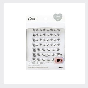 Extensions de cils abonnie Ollio sans colle, multi-pack, transparentes - Product Image 4