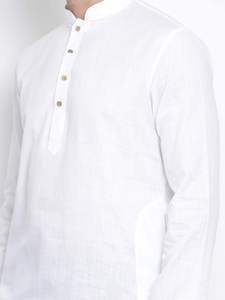 <b>Men</b> Shalwar Kameez <b>Set</b> Factory Direct Custom Logo Kurta <b>Pajama</b> Supplier Low MOQ Bulk Orders All Seasons Customizable - Product Image 3