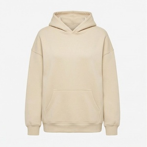 Sweat-shirts à capuche décontractés pour femmes, en tricot uni, surdimensionnés, pulls sportifs, col zippé, confortables et élégants, vêtements d'extérieur pour l'hiver - Product Image 1