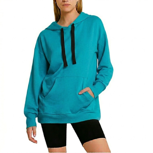 Sudadera con Capucha para Mujer, de Spandex/Poliéster, para Invierno, al Mejor Precio, Material Ligero Antiencogimiento, OEM - Product Image 1