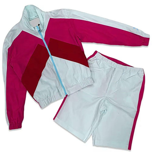 High Quality Customized Logo Print Streetwear Solid Windbreaker Tracksuits New Lightweight OEM Service Accepted Waterproof - Product Image 4