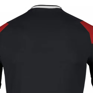 Camiseta de Fútbol de Manga Corta con Cuello Redondo para Hombre, Absorbe la Humedad, Bloques de Color, Poliéster, Ajuste Atlético, Ropa Deportiva para Todas las Temporadas - Product Image 2