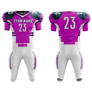 Diseño OEM, Conjunto de Uniforme de Fútbol Americano Transpirable, Talla Grande, Muy Popular, Ligero, Colores y Logotipos Personalizables - Product Image 1