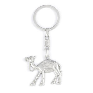 Llavero de metal con forma de camello de Dubái, de aleación de zinc, personalizado, recuerdo turístico de viaje. - Product Image 3