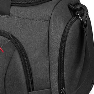 Unisex Nylon Duffel Bag 20-30L Zipper Closure Adjustable <b>Strap</b> Soft Handle Durable Casual Solid Design Travel <b>Backpack</b> - Product Image 5
