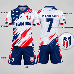 Maillots de football personnalisés en gros, fabricant de maillots de football par sublimation, uniformes de football d'équipe personnalisés, football sur mesure - Product Image 2