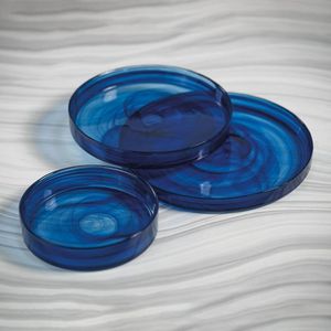 Handmade Resin Bowl Round Artistic Home Decoration <b>Crafted</b> with Hand-Painted Marble Look Finish - Product Image 6