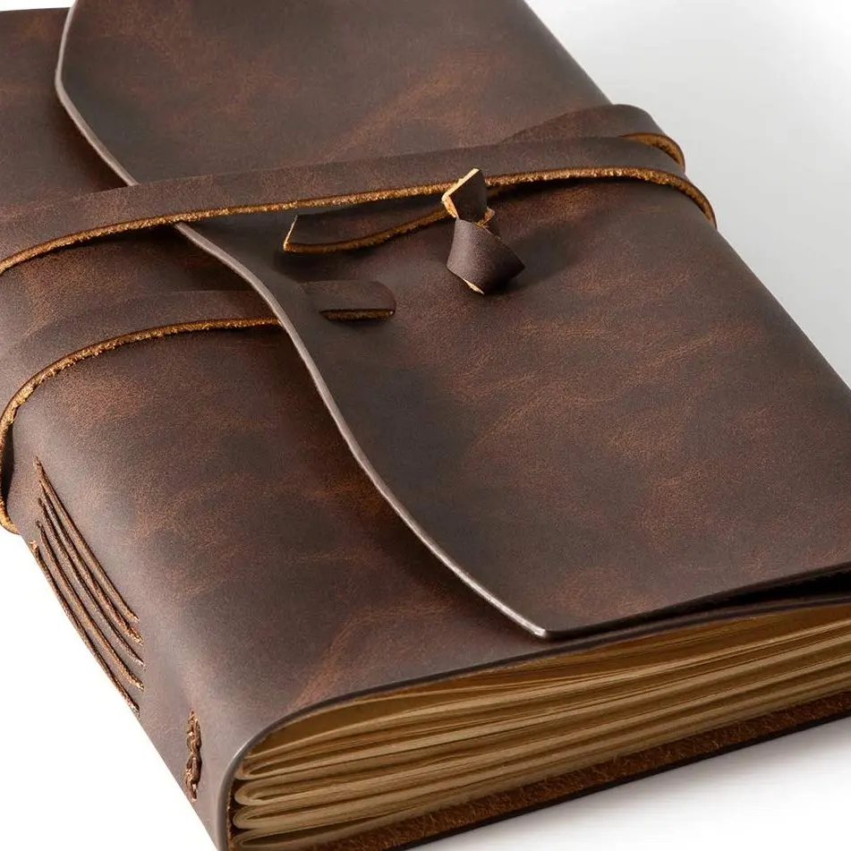 Premium Kwaliteit Echt Vintage Antieke Craft Journal Lederen Notitieboek Dagboek Hardcover Lederen Reisdagboek Voor Mannen & Vrouwen