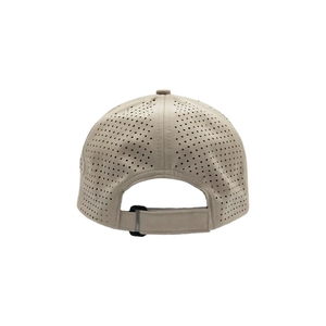 Custom Waterproof Sporty Golf <b>Hat</b> 6 Panel 2D Embroidery Logo Laser Cut Holes Perforated Velcro Buckle Baseball <b>Cap</b> Four Seasons - Product Image 6