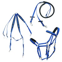 SPALL JP SPORTS Ensemble complet d'équipement d'endurance équine en cuir véritable et nylon durable, personnalisable, incluant les bridons, la sellerie et les accessoires.