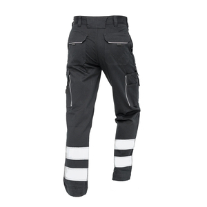 Men's <b>Black</b> Workwear <b>Pants</b> Midweight <b>Corduroy</b> Eco-Friendly Waterproof Breathable Anti-Pilling Anti-static Casual Straight Fit - Product Image 2