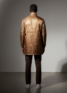 Veste coupe-vent unisexe pour homme, imperméable, coupe-vent, respirante, écologique, en tissu à mémoire de forme, patchwork, séchage rapide, streetwear - Product Image 2