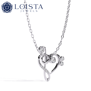 Collier pendentif goutte d'eau en diamant de laboratoire, or 18 carats, 1 carat, étincelant, certifié IGI, idéal pour offrir - Product Image 1