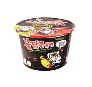 Auténtico Ramen Coreano Samyangs Carbonara con Sabor a Pollo Picante, Tazón Grande de 105 g, Fideos Cremosos Picantes, Suministro al por Mayor - Product Image 5