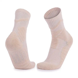 Anti-Slip <b>Compression</b> Knitted Athletic Crew Sports <b>Socks</b> <b>Men</b> Kids Logo Football Soccer Other Sports Autumn Winter - Product Image 5
