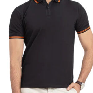 Camiseta Polo para Hombre 100% Algodón Tejido, Nuevo Estilo 2026, Diseño Sólido con Estampado - Product Image 4