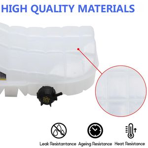 Serbatoio di Espansione del Liquido Refrigerante Bianco per Modelli Selezionati di Camion Kenworth e Peterbilt 2008-2017, Un Pezzo - Product Image 4