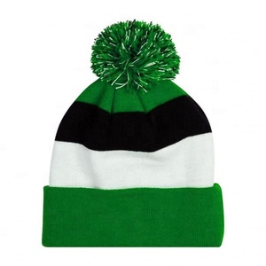 Gorros unisex personalizados de calidad superior al por mayor gorro multicolor gorro de invierno gorro de punto para hombres y mujeres bordado - Product Image 3