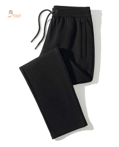 Pantalon décontracté pour homme, coupe droite, 100% coton, léger, séchage rapide, qualité supérieure, prix d'usine, nouvelle arrivée, vente chaude - Product Image 1