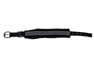 Collar ajustable para mascotas, suave y cómodo, para perros pequeños, con anillo en D resistente y piedras de Divine International. - Product Image 2