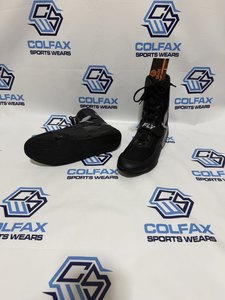 Zapatos de Boxeo Fly Rojos con Cordones, Transpirables, de Cuero, con Suela de Goma Natural, Ligeros, con Logotipo Personalizado Impreso, para Entrenamiento de MMA - Product Image 5