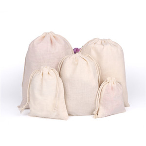 Sacs à graines en coton imprimés sur mesure, vente en gros, sacs d'emballage réutilisables à cordon pour la distribution de graines agricoles et de jardin - Product Image 1