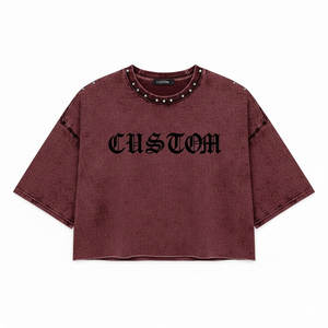 Fábrica de Producción de Camisetas con Pedrería Especializada en Servicios OEM y ODM para Marcas de Ropa Internacionales - Product Image 4