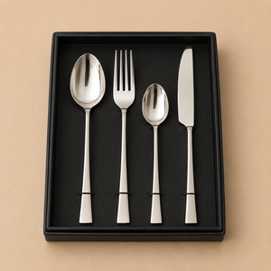 Hot Selling Stainless Steel Salad Fork Spoon Knife Set With Elegant Handle Design - Product Image 6