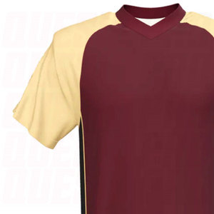 Venta al por Mayor de Camisetas de Lacrosse de Última Tendencia, Diseño Personalizado con Cuello en V, Manga Corta, 100% Poliéster Antibacteriano - Product Image 6