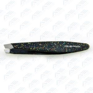 Double-Ended Design Professional Makeup and Beauty Care Tool Eyebrow Tweezers for Precise Shaping Flat Slanted - Product Image 3