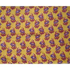 ผ้าฝ้ายพิมพ์ลายดอกคุณภาพสูง 100% ขายส่งผ้าฝ้ายแบบขายเป็นหลา สำหรับทำชุดเดรส ผ้าม่าน ผ้าปูที่นอน และของตกแต่งบ้าน - Product Image 5